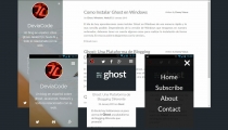 Stone Clarity - Responsive Ghost Theme Screenshot 3
