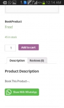Wordpress WhatsApp Share Button Plugin  Screenshot 2