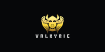 Valkyrie Norse God Logo Template  Screenshot 1