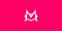 Elegant M Heart Logo Screenshot 1