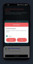 Live Time Password Lock Screen - Android App Templ Screenshot 14