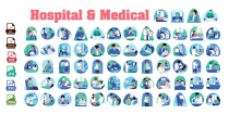 Hospital And Medical Vector Illustrations Screenshot 2